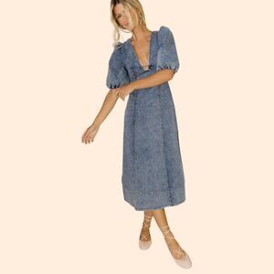 Zoco Denim Midi Dress